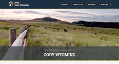 Desktop Screenshot of codywyomingnet.com