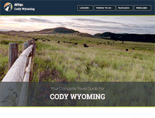 Tablet Screenshot of codywyomingnet.com